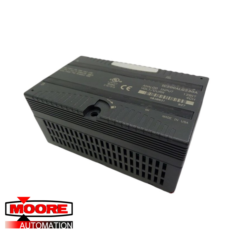 GE | IC200ALG230 | Đầu vào tương tự 12 bit điện áp/dòng điện 4 kênh