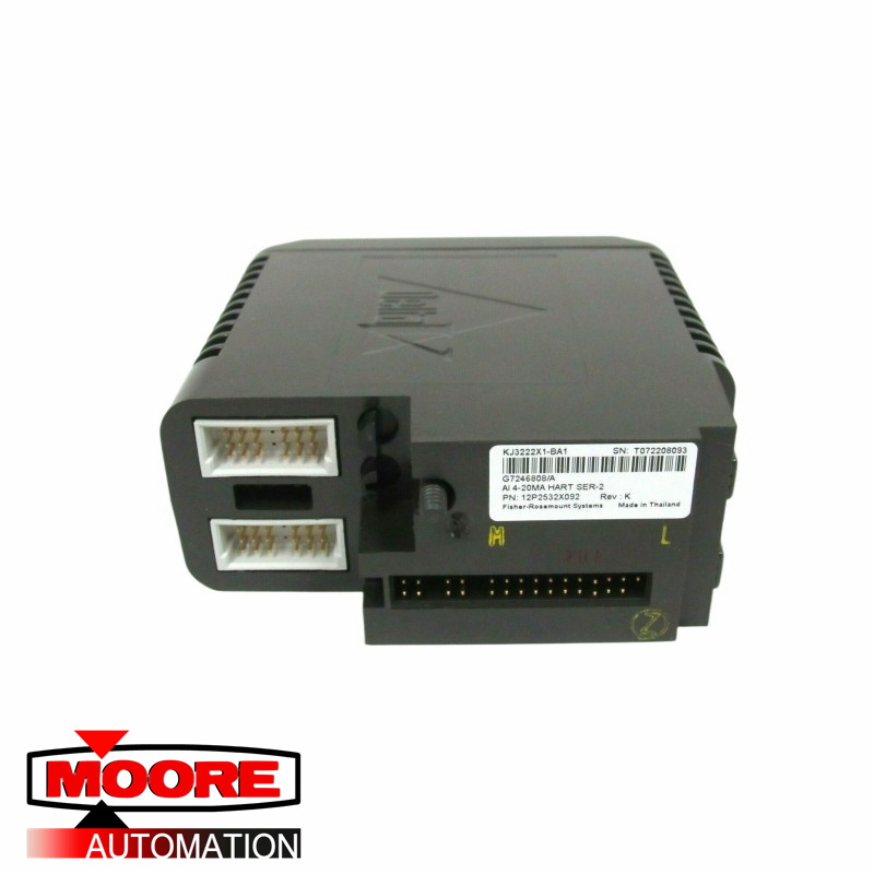 EMERSON KJ3222X1-BA1 12P2532X092 Analog IN 4-20 Hart Localbus