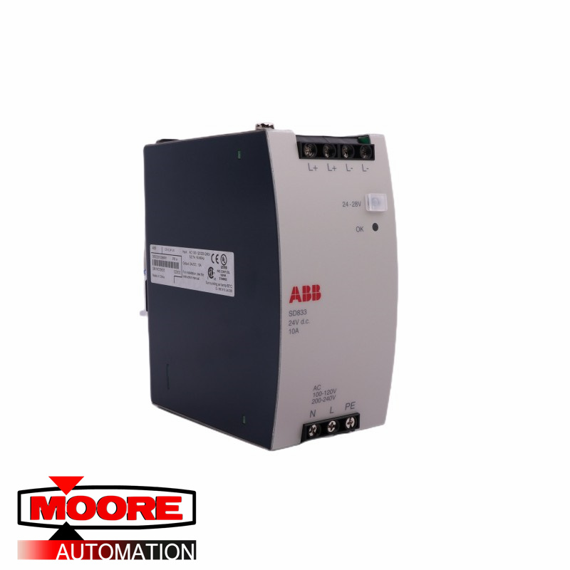 Mô-đun cấp nguồn ABB SD833 3BSC610066R1