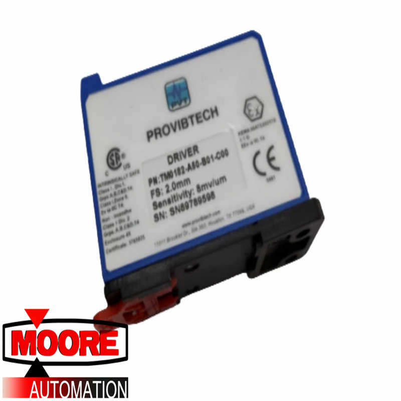 TRÌNH ĐIỀU KHIỂN ĐẦU DÒ PROVIBTECH TM0182 TM0182-A50-B01-C00