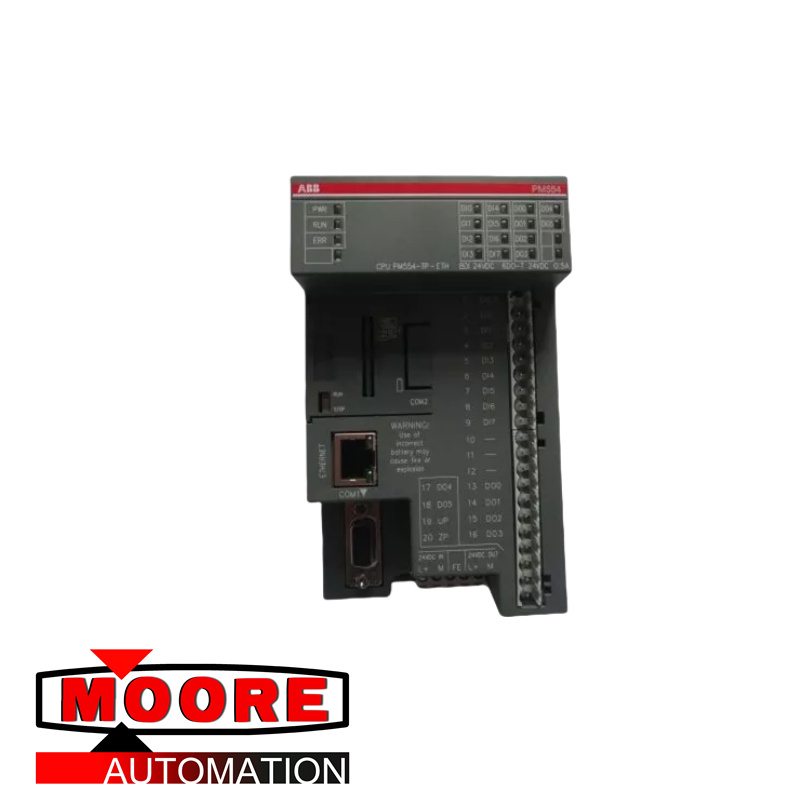 Mô-đun bộ điều khiển lập trình PLC ABB "PM554-TP-ETH A8 1SAP120600R0071"