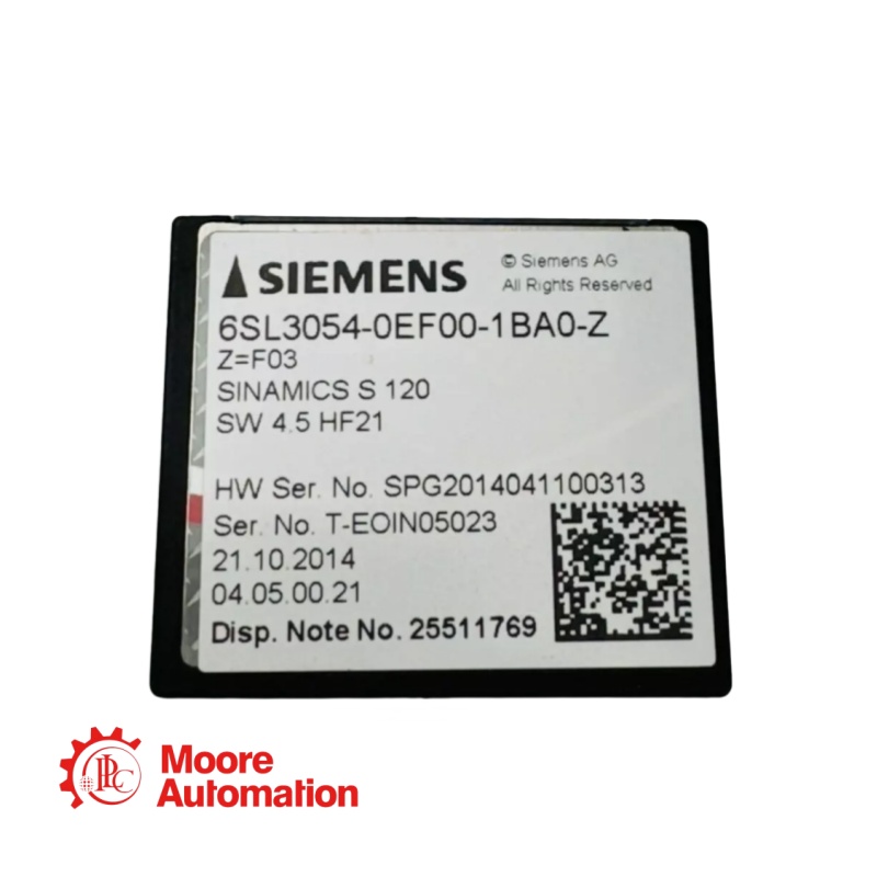 Bộ điều khiển truyền động SIEMENS 6SL3054-0EF00-1BA0-Z