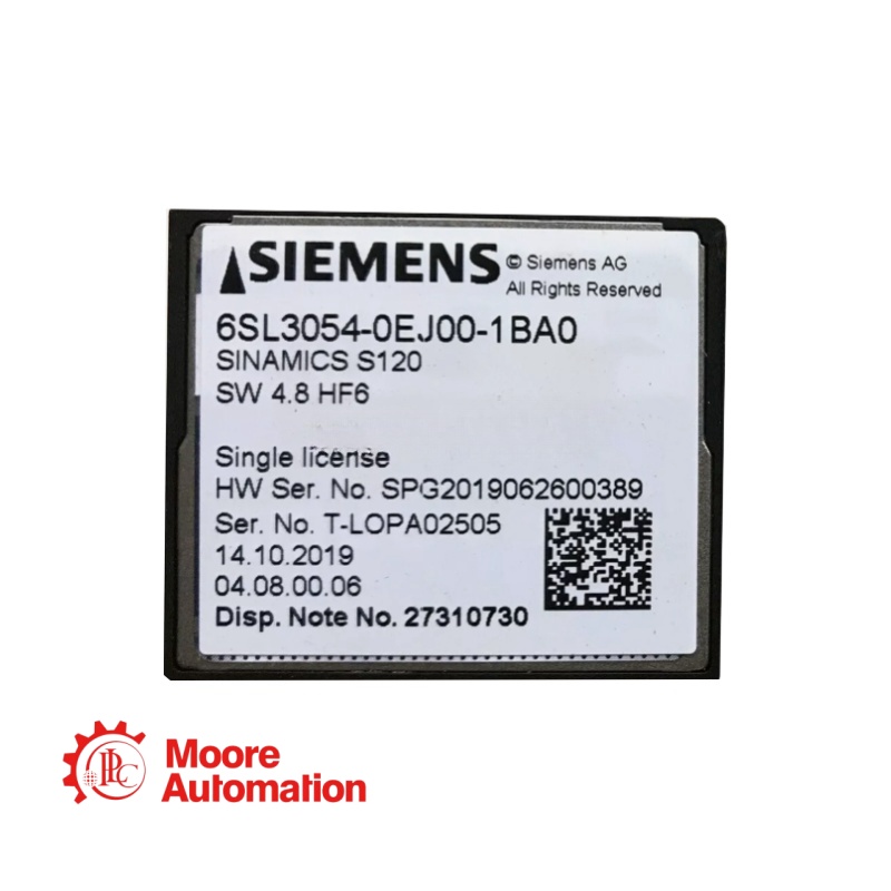 Thành phần ổ đĩa SIEMENS 6SL3054-0EJ00-1BA0