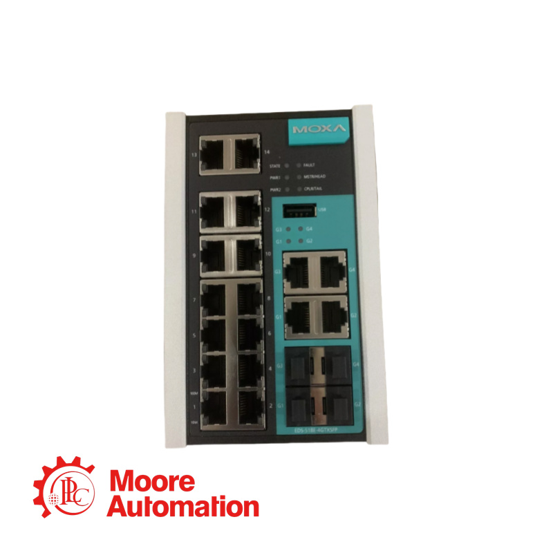 MOXA EDS-518E-4GTXSFP-T Lớp 2 Công tắc được quản lý