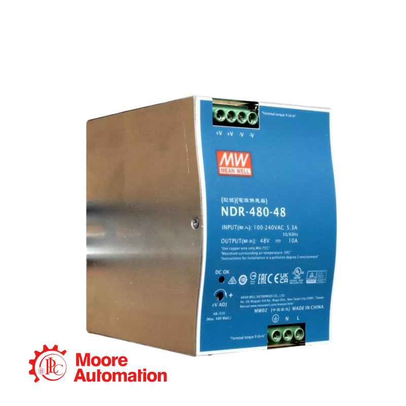Nguồn điện loại thanh ray Mean Well NDR-480-48
