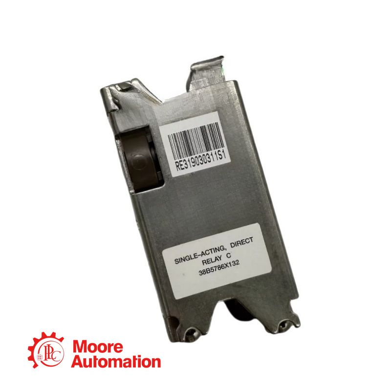 Emerson 38B5786X132 Single acting direct pneumatic relay