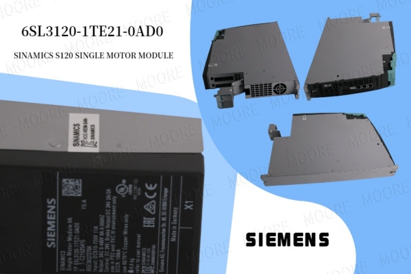 Ổ đĩa mạnh mẽ, điều khiển chính xác: Khám phá sâu hơn về mô-đun động cơ đơn Siemens 6SL3120-1TE21-0AD0