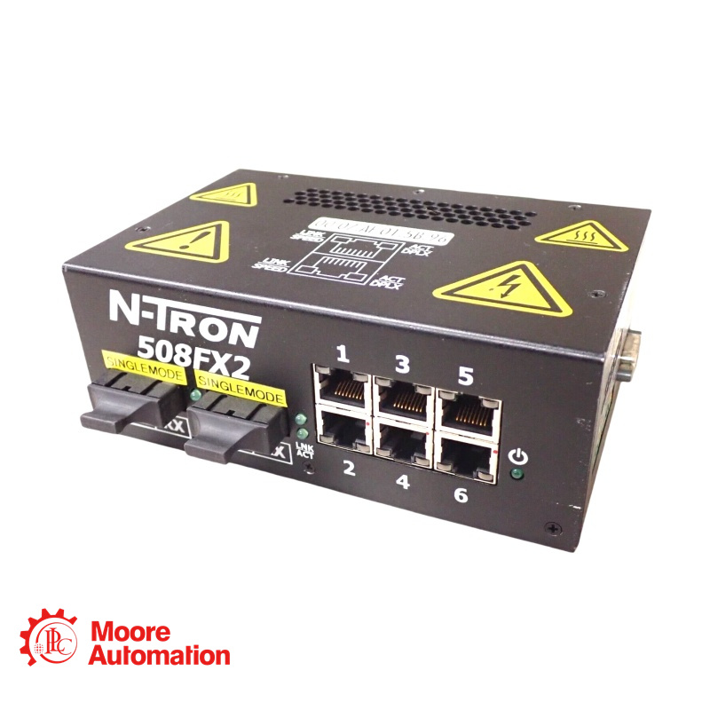 Bộ chuyển mạch Ethernet điều khiển quy trình Red Lion 508FXE2-A-SC-40