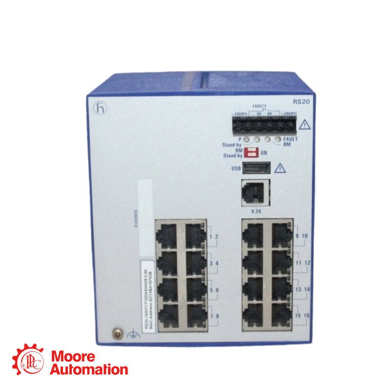 HIRSCHMANN RS20-1600T1T1SDAEHH09.0.00 Rail Switch