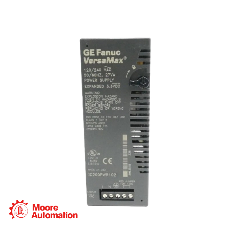 General Electric IC200PWR102 Power Supply Module