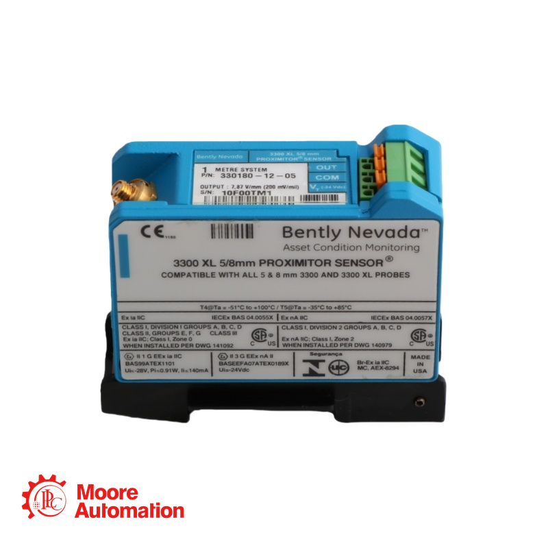 Bently Nevada 330180-X1-CN MOD:163339-01 Proximitor Sensor