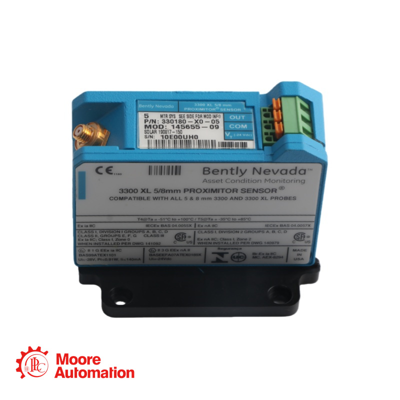 Bently Nevada 330180-X0-05 MOD:145004-63 Proximitor Sensor