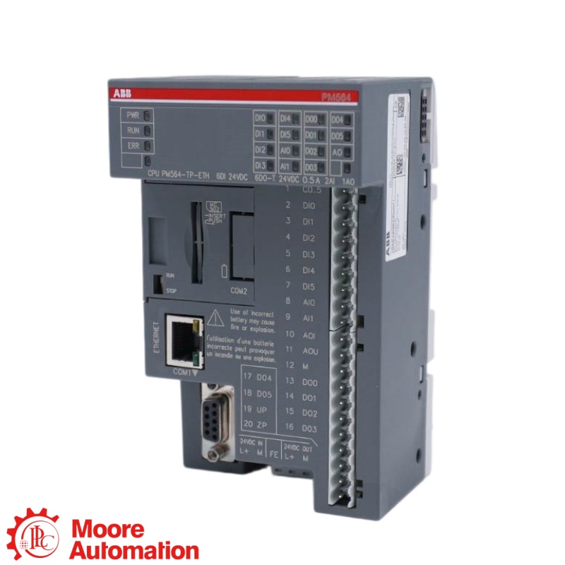 Mô-đun bộ xử lý ABB PM5670-2ETH AC500 V3