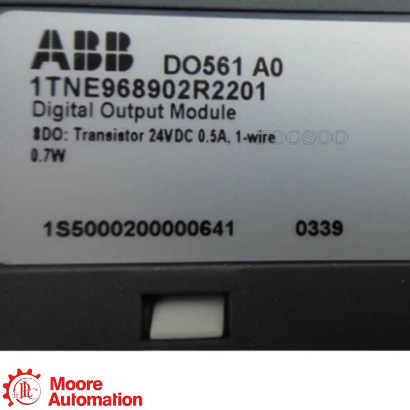 Mô-đun đầu ra kỹ thuật số 8 kênh ABB DO561 1TNE968902R2201