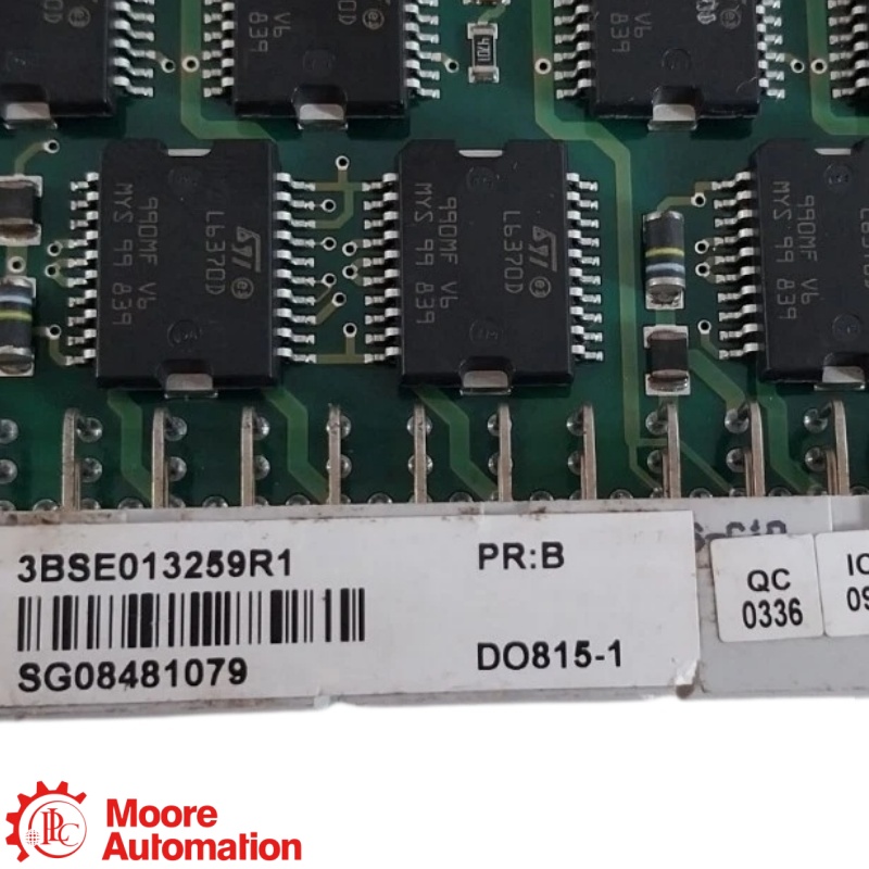 Mô-đun đầu ra kỹ thuật số 8 kênh 24V DC ABB DO815 3BSE013258R1