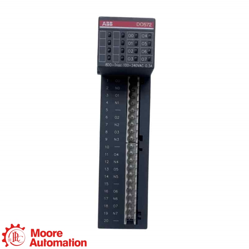 ABB DO572 1TNE968902R2203 8-Channel Triac Output Module