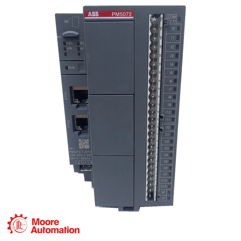 ABB PM5082-T-2ETH 1SAP124600R0173 AC500-eCo V3 Processor Module