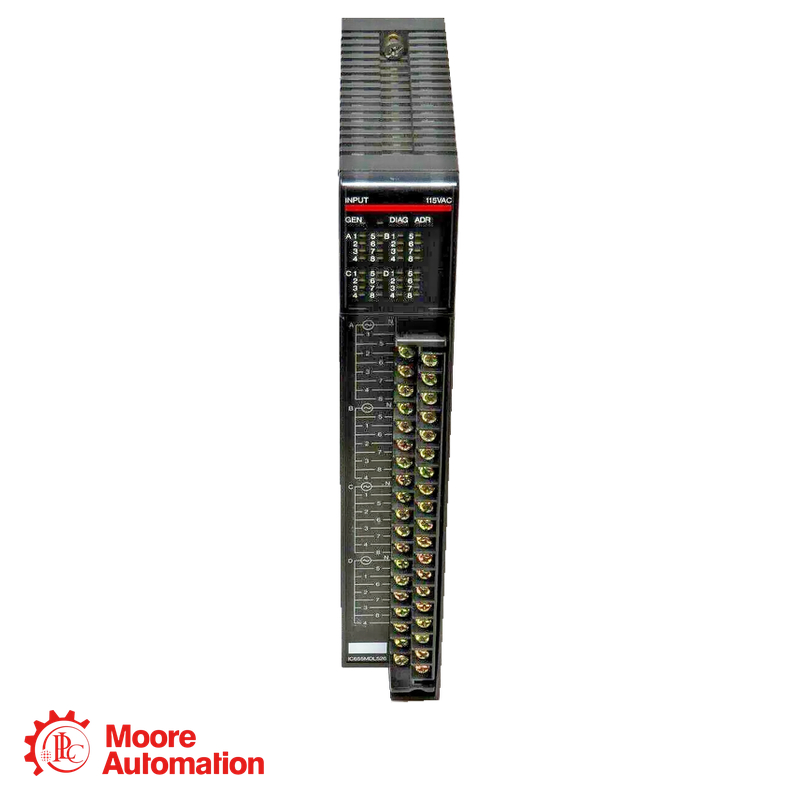 GE Fanuc IC655MDL527 Series Five 16-Point Isolated 115/230 VAC Input Module
