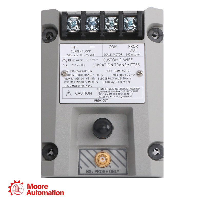 Bently Nevada 990-05-XX-03-CN 104M6732-01 Vibration Transmitter