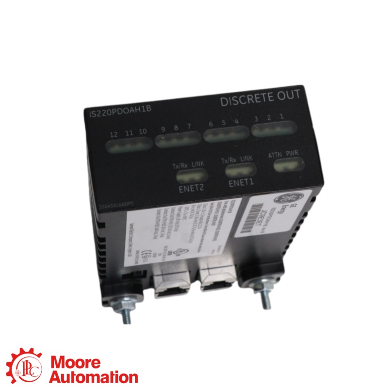 GE IS220PDOAH1BC Mark VIe Discrete Output Pack